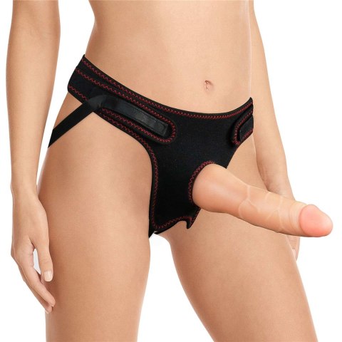 Zestaw strap on Lovetoy TPE 19 cm Lovetoy