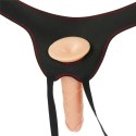 Zestaw strap on Lovetoy TPE 19 cm Lovetoy