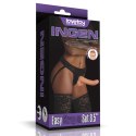 Zestaw strap on TPE Lovetoy 8,5 cala Lovetoy