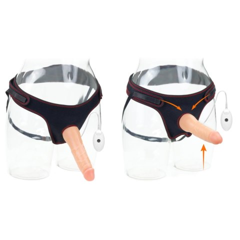 Zestaw strap on wibrujący Lovetoy 7.5 cala Lovetoy