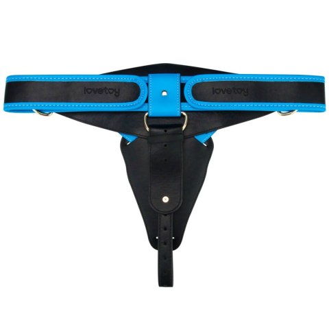 Zestaw strap on z wibracją Lovetoy 20 cm USB Lovetoy