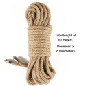 Lina bondage konopna Rebellion Reign Rustic Hemp 10 m Lovetoy