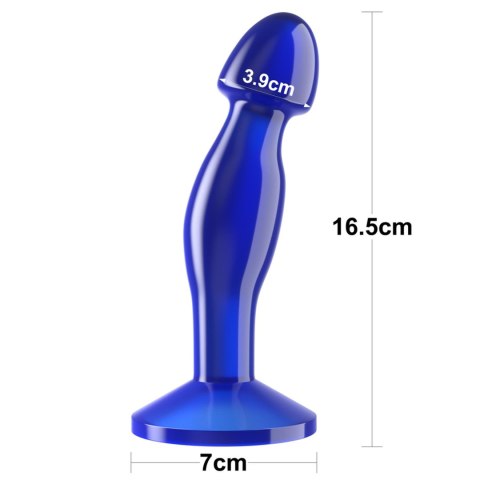 Masażer prostaty Lovetoy Flawless Clear TPE przezroczysty 16.5 cm Lovetoy