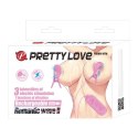 PRETTY LOVE -NIPPLE CLIP, 7 vibration functions 3 electric shock functions Pretty Love