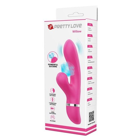 PRETTY LOVE - Willow, 7 vibration functions 4 sucking functions Pretty Love