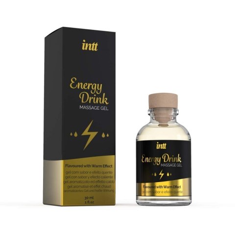 Żel do masażu erotycznego olejek rozgrzewający 30 ml Intt
