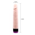 Gruby realistyczny wibrator prawdziwy penis 21cm BAILE