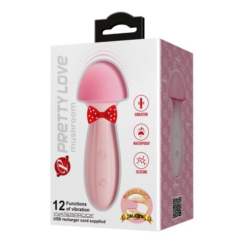 Masażer łechtaczki mini podręczny mocny USB 13cm 12trybów Pretty Love Masażer łechtaczki mini podręczny mocny USB 13cm 12trybów Pretty Love