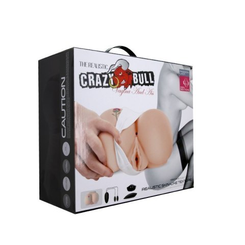 Masturbator realny anus wagina anal tyłek wibracje Crazy Bull Masturbator realny anus wagina anal tyłek wibracje Crazy Bull