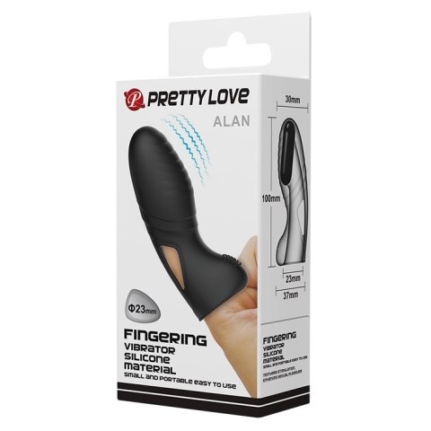 Nakładka na palec wibrująca masażer sex stymulator Pretty Love Nakładka na palec wibrująca masażer sex stymulator Pretty Love