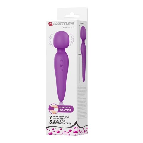 Stymulator łechtaczki sex masażer 7trybów 21cm USB Pretty Love