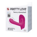 Stymulator łechtaczki z penisem wibrator punkt G Pretty Love