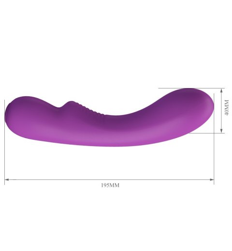 Wibrator klasyczny masażer sex stymulator 19cm USB 12trybów Pretty Love Wibrator klasyczny masażer sex stymulator 19cm USB 12trybów Pretty Love