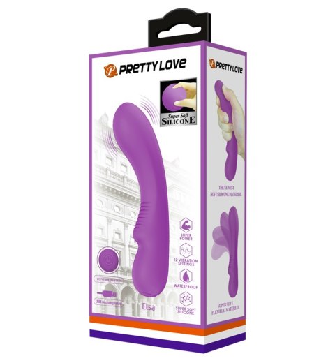 Wibrator klasyczny masażer sex stymulator 19cm USB 12trybów Pretty Love Wibrator klasyczny masażer sex stymulator 19cm USB 12trybów Pretty Love