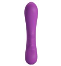 Wibrator klasyczny masażer sex stymulator 19cm USB 12trybów Pretty Love