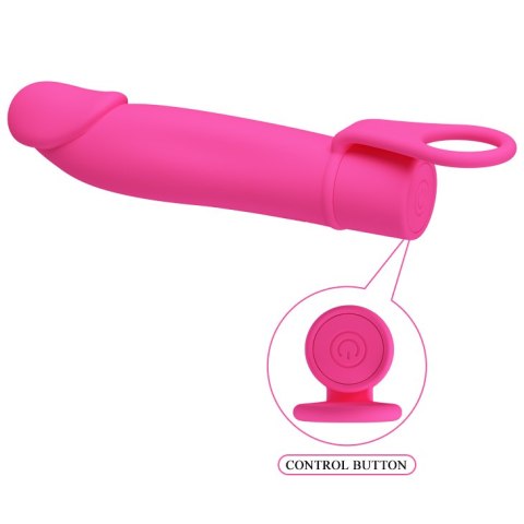 Wibrator klasyczny realistyczny penis 15cm 10 trybów Pretty Love Wibrator klasyczny realistyczny penis 15cm 10 trybów Pretty Love