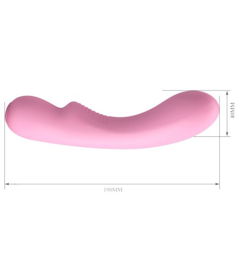 Wibrator klasyczny wygięty punkt g 12trybów 19cm USB Pretty Love Wibrator klasyczny wygięty punkt g 12trybów 19cm USB Pretty Love