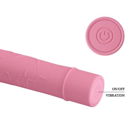 Wibrator podręczny realistyczny penis 15cm 10trybów Pretty Love Wibrator podręczny realistyczny penis 15cm 10trybów Pretty Love