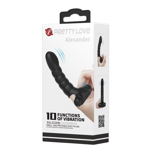 Wibrująca nakładka na palec masażer sex stymulator Pretty Love Wibrująca nakładka na palec masażer sex stymulator Pretty Love