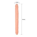 Dildo dla dwóch osób podwójne waginalne analne 36cm BAILE