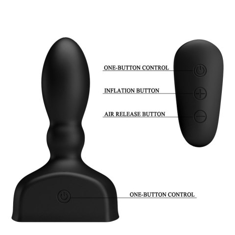 Korek analny duży sex plug pompowany wibrujący USB Mr. Play Korek analny duży sex plug pompowany wibrujący USB Mr. Play