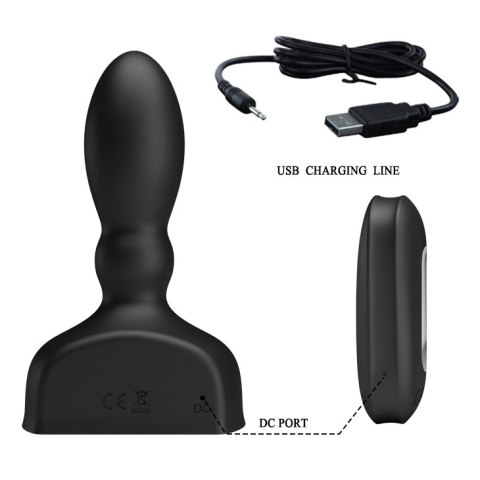 Korek analny duży sex plug pompowany wibrujący USB Mr. Play Korek analny duży sex plug pompowany wibrujący USB Mr. Play