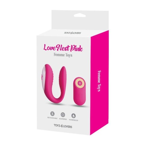 Massaggiatore per coppie Passion Toyz4Lovers Pink Toyz4lovers