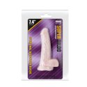 Realistyczny penis dildo z przyssawką jądrami 18cm BAILE