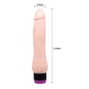 Wibrator gruby realistyczny penis naturalny 22cm BAILE