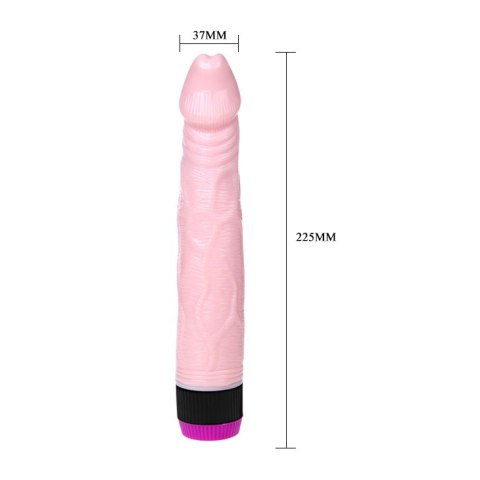 Wibrator realistyczny jak penis naturalny sex 22cm BAILE Wibrator realistyczny jak penis naturalny sex 22cm BAILE