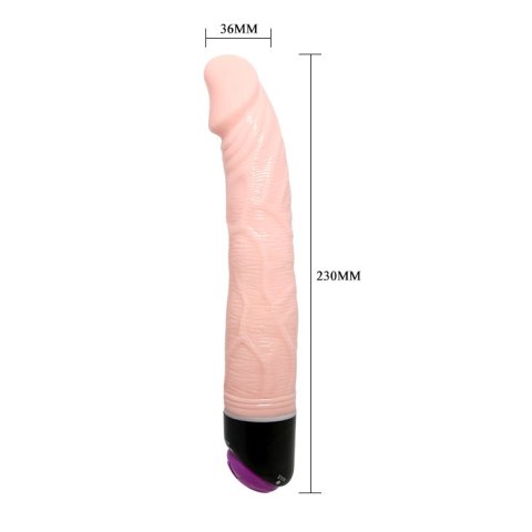 Wibrator realistyczny sex penis naturalny 23cm BAILE Wibrator realistyczny sex penis naturalny 23cm BAILE