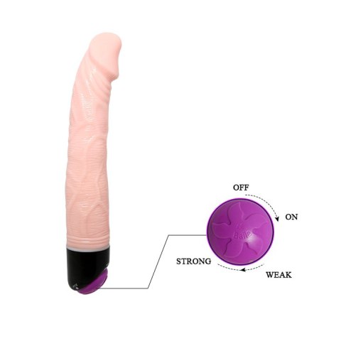 Wibrator realistyczny sex penis naturalny 23cm BAILE Wibrator realistyczny sex penis naturalny 23cm BAILE