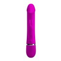 Wibrator z wytryskiem na sztuczną spermę 24cm USB 12 trybów Pretty Love