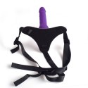 Cintura regolabile strap-on Purple con fallo realistico Toyz4lovers