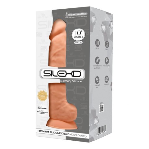 Dildo-SD.Model 5 ( 10" ) Flesh BOX Silexd Dildo-SD.Model 5 ( 10" ) Flesh BOX Silexd
