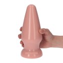 Duży gruby korek analny zatyczka przyssawka 16cm cielisty Toyz4lovers