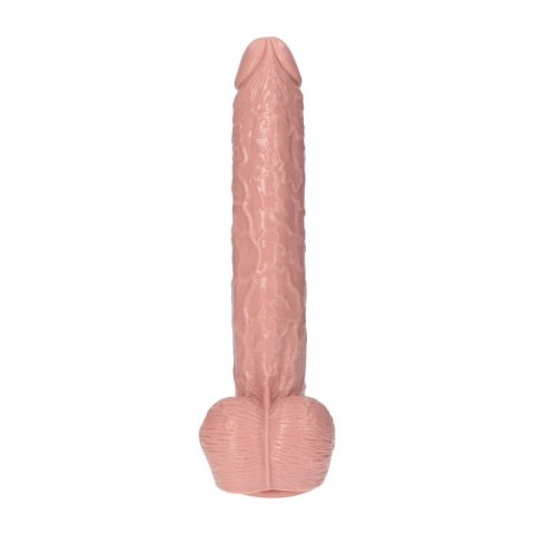 Gigantyczny penis dildo z jądrami przyssawką 40cm Toyz4lovers