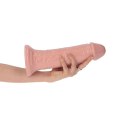 Realistyczny penis z żyłami mocną przyssawką 25cm Toyz4lovers