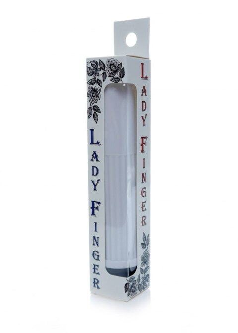 Klasyczny mini wibrator mały masażer podręczny 13cm biały Boss Series EasyLove Klasyczny mini wibrator mały masażer podręczny 13cm biały Boss Series EasyLove