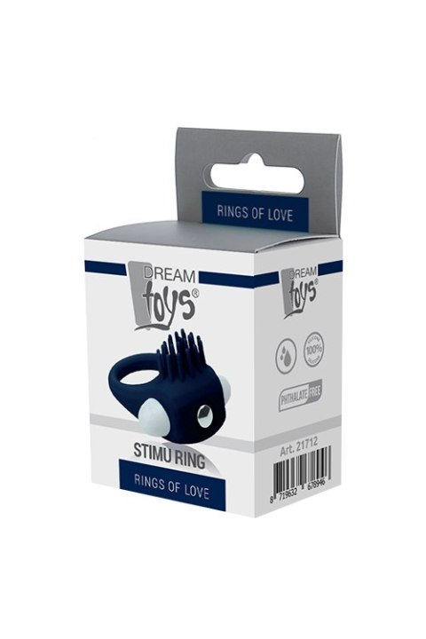 RINGS OF LOVE STIMU RING BLUE Dream Toys RINGS OF LOVE STIMU RING BLUE Dream Toys