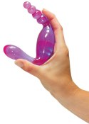 Sonda dwustronna waginalna analna dildo kulki 20cm You2Toys