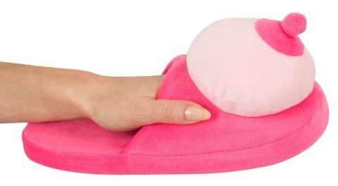 Kapcie pluszowe piersi śmieszny prezent rozm 42-44 Kapcie pluszowe piersi śmieszny prezent rozm 42-44