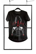 T-shirt men black S fashion Demoniq