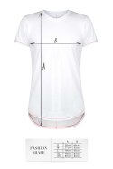 T-shirt men white XL fashion Demoniq