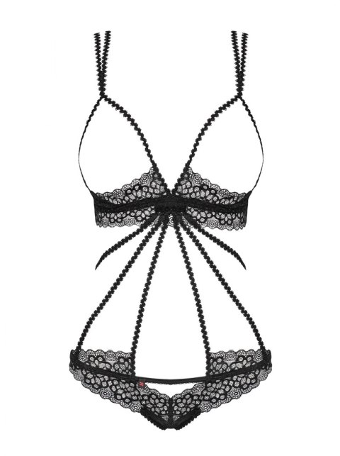 Wycięte body otwarty stanik paseczki Liferia S/M Obsessive Wycięte body otwarty stanik paseczki Liferia S/M Obsessive