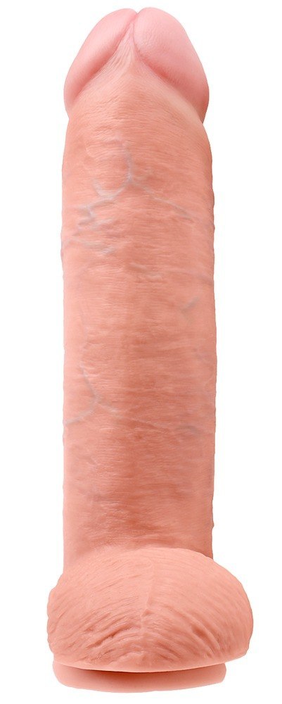 King Cock with balls 12 inch King Cock King Cock with balls 12 inch King Cock