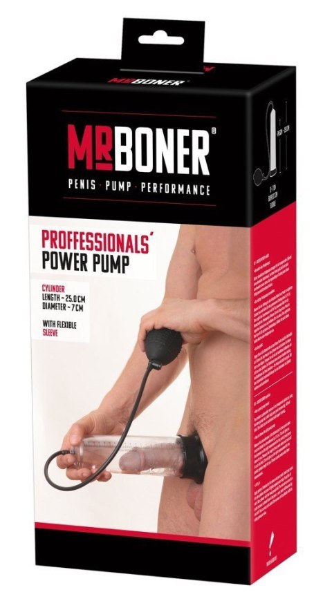 Pompka erotyczna dla mężczyzn powiększanie penisa Mister Boner Pompka erotyczna dla mężczyzn powiększanie penisa Mister Boner