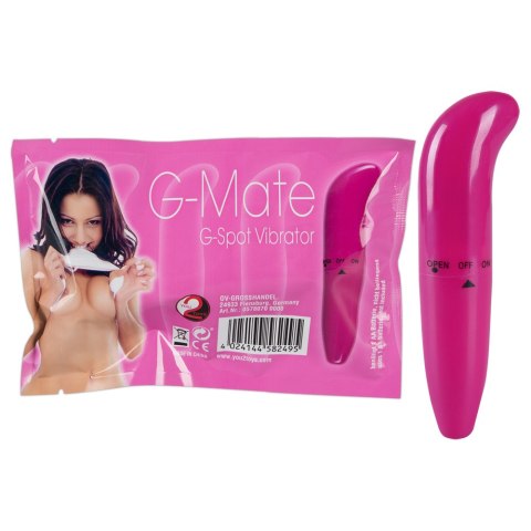 Wibrator do punktu G masażer intymny kobiecy 15cm You2Toys Wibrator do punktu G masażer intymny kobiecy 15cm You2Toys