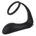 BV Vibrating ring & plug Black Velvets