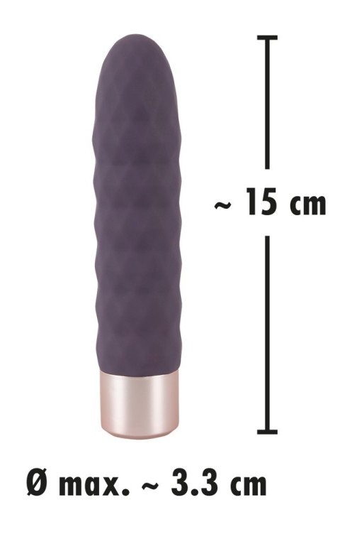 Wibrator klasyczny analny waginalny 10 trybów 15 cm You2Toys Wibrator klasyczny analny waginalny 10 trybów 15 cm You2Toys